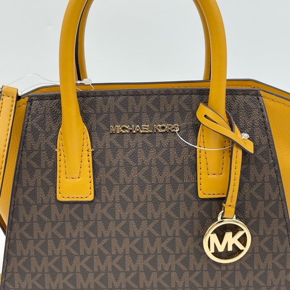 Michael Kors Avril Small TZ Satchel Bag - Picture 2 of 10